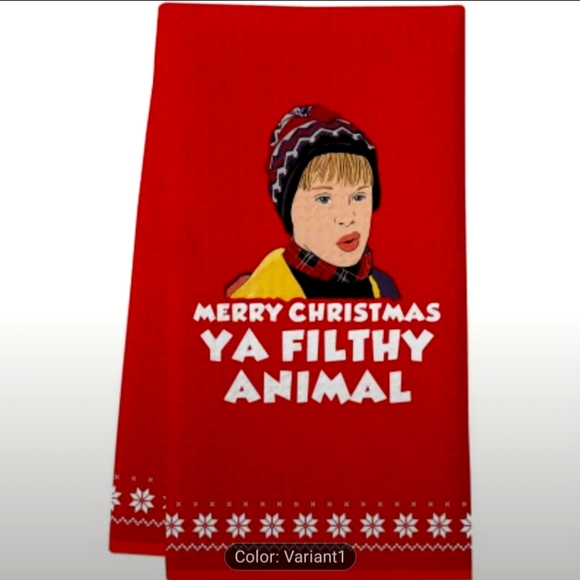 Home Alone Funny Hand Towel - Picture 1 of 5